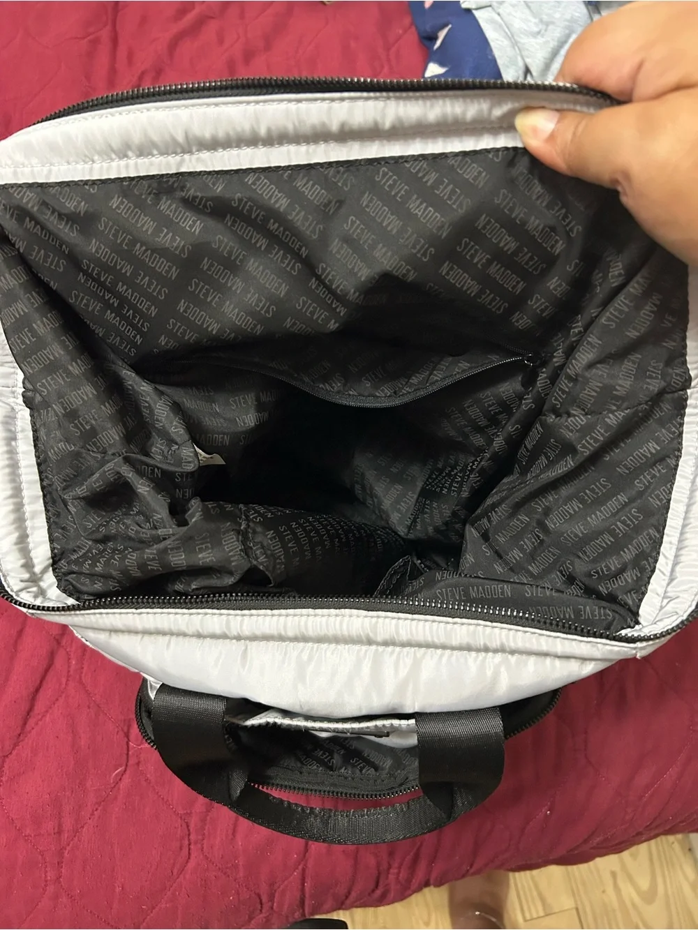 Steve Madden Quilted Backpack